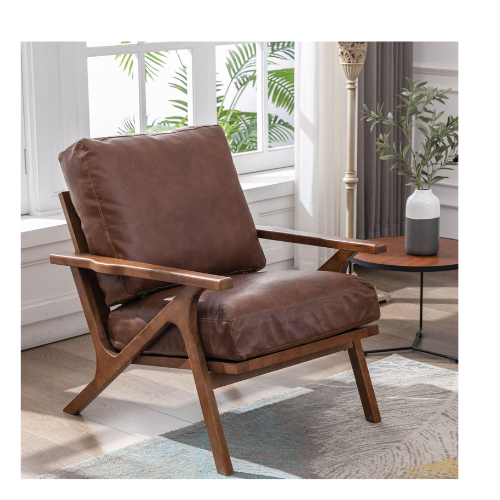 Cushioned Lounge Chair Single Seater Sofa