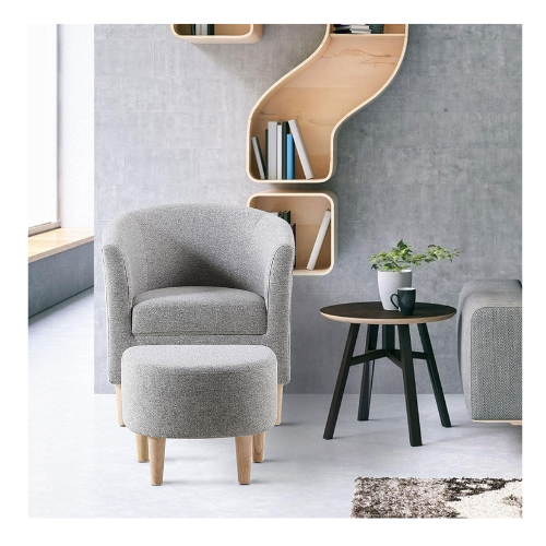 Chairs Sponge Filled, Single Cuddle Sofa Lounge Arm Chair