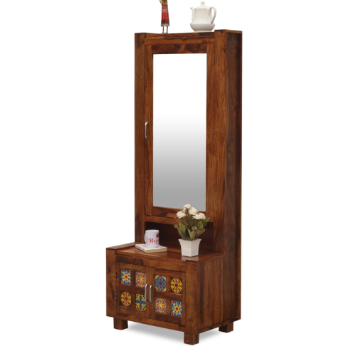 Dressing with Storage Shelves