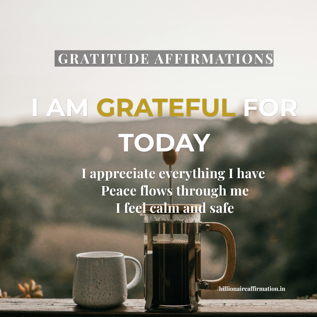 You are currently viewing Gratitude Affirmations for a Thankful Heart | Feel Calm, Happy & Peaceful Today