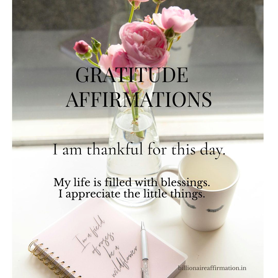 You are currently viewing Gratitude Affirmations for a Peaceful Mind: Daily Thankfulness Practices