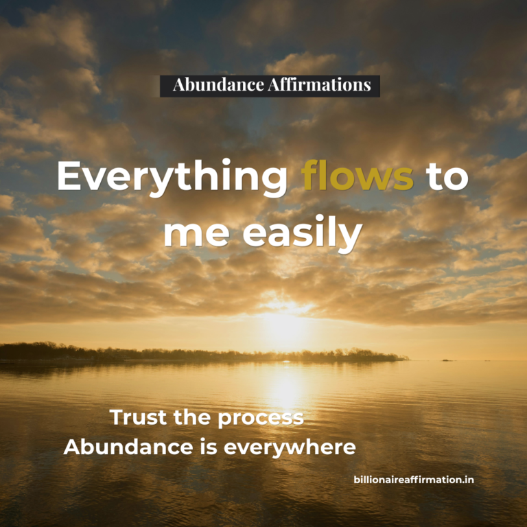 Golden sunrise over calm water representing abundance mindset and prosperity affirmations