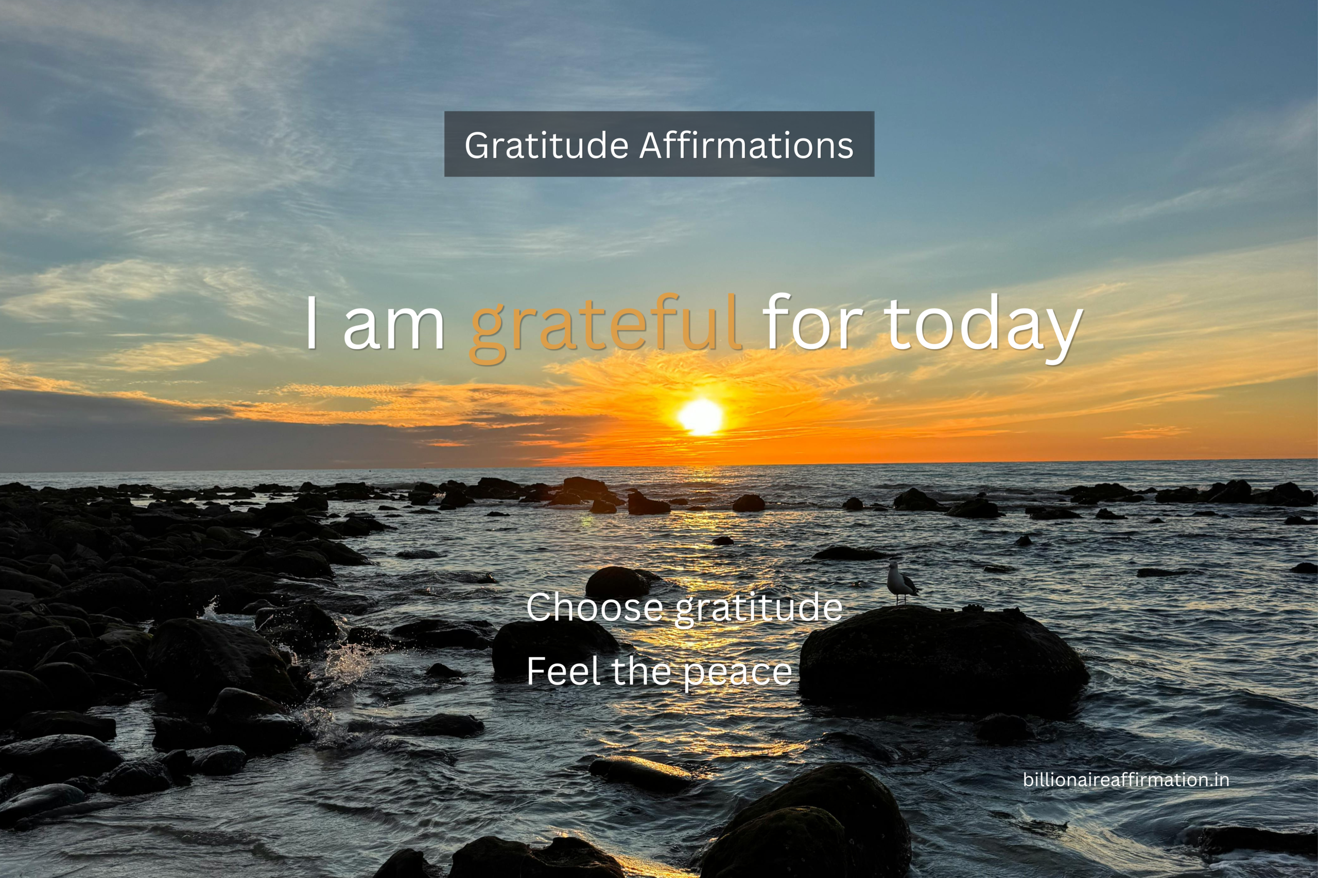 You are currently viewing Gratitude Affirmations for a Thankful Heart Daily