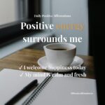 Daily Positive Affirmations for a Fresh Mindset