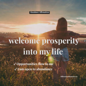 Read more about the article Abundance Affirmations to Welcome Prosperity