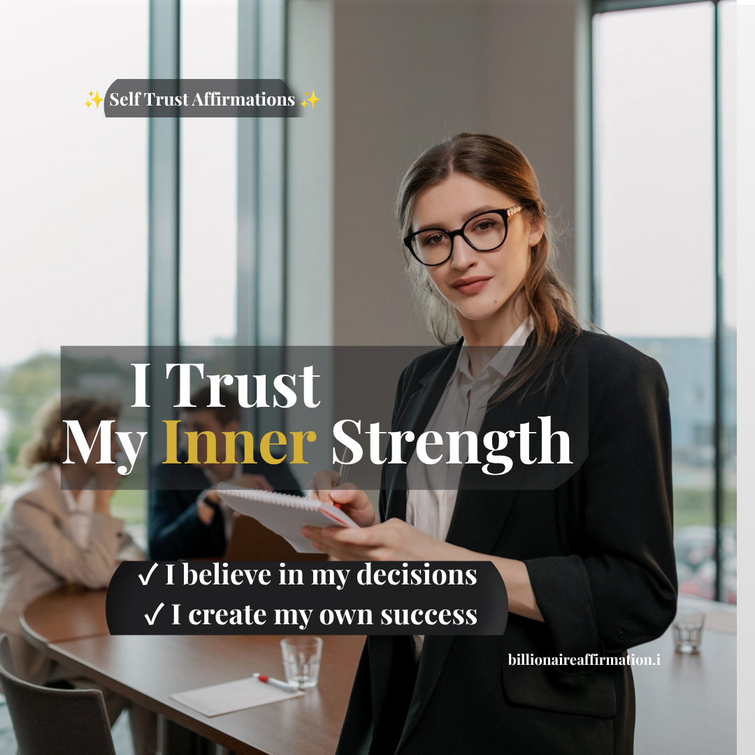You are currently viewing Self Trust Affirmations for Personal Power