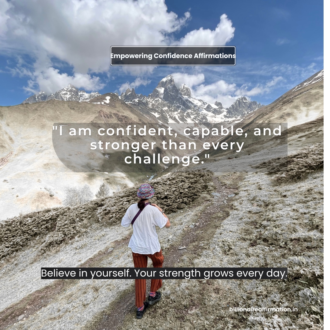 You are currently viewing Empowering Confidence Affirmations for Strength